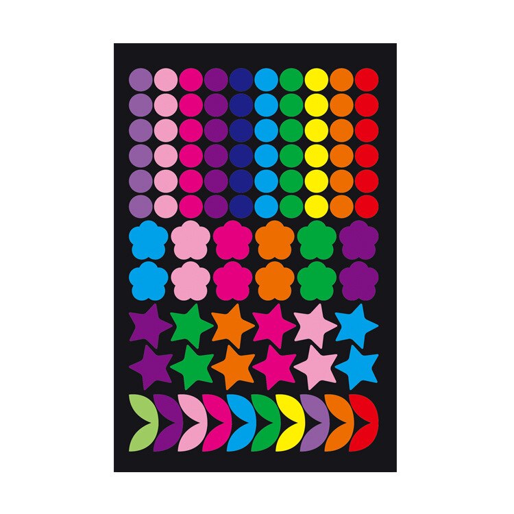 1Pcs Patroon Stickers Leuke Kleurrijke Stickers Decals Sticker Notebook Albums Decoratieve Laptop Klassieke Speelgoed Kinderen: Roze