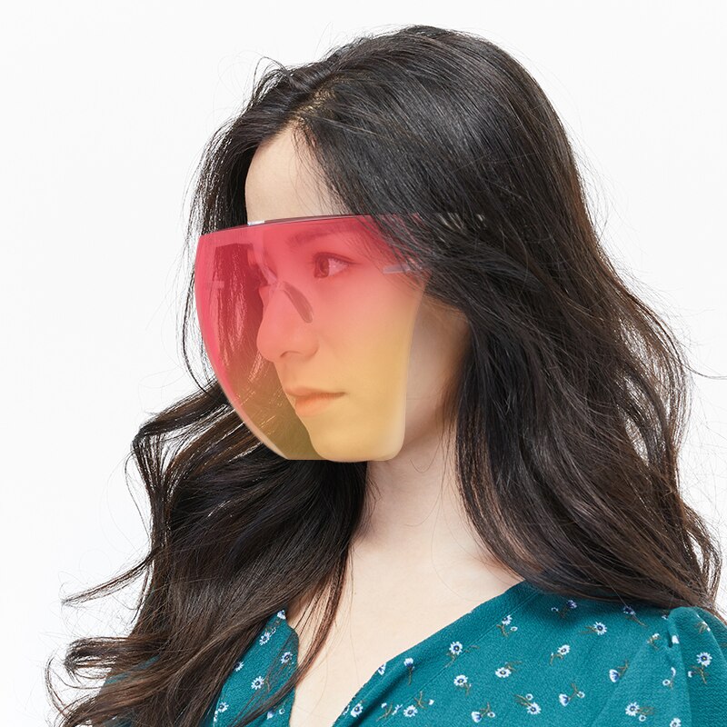 Kitchen Transparent Face cover Anti-Oil Onion Goggles Dust-Proof Face Protective Mask Mascarilla Reutilizable Cooking Tools