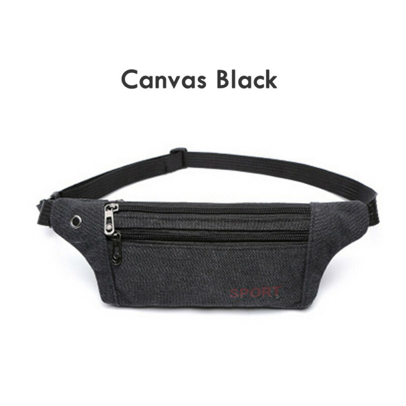 Sport midjeväska herr universell fanny pack portabel avslappnad multifunktions heuptas handväska