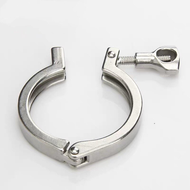 1 stk 1 &quot;  - 10 &quot; 304 sanitære armaturer i rustfrit stål eller /d 25mm-268mm tri-klemmeklemmer kløver til hjemmebrygget dagbogsprodukt