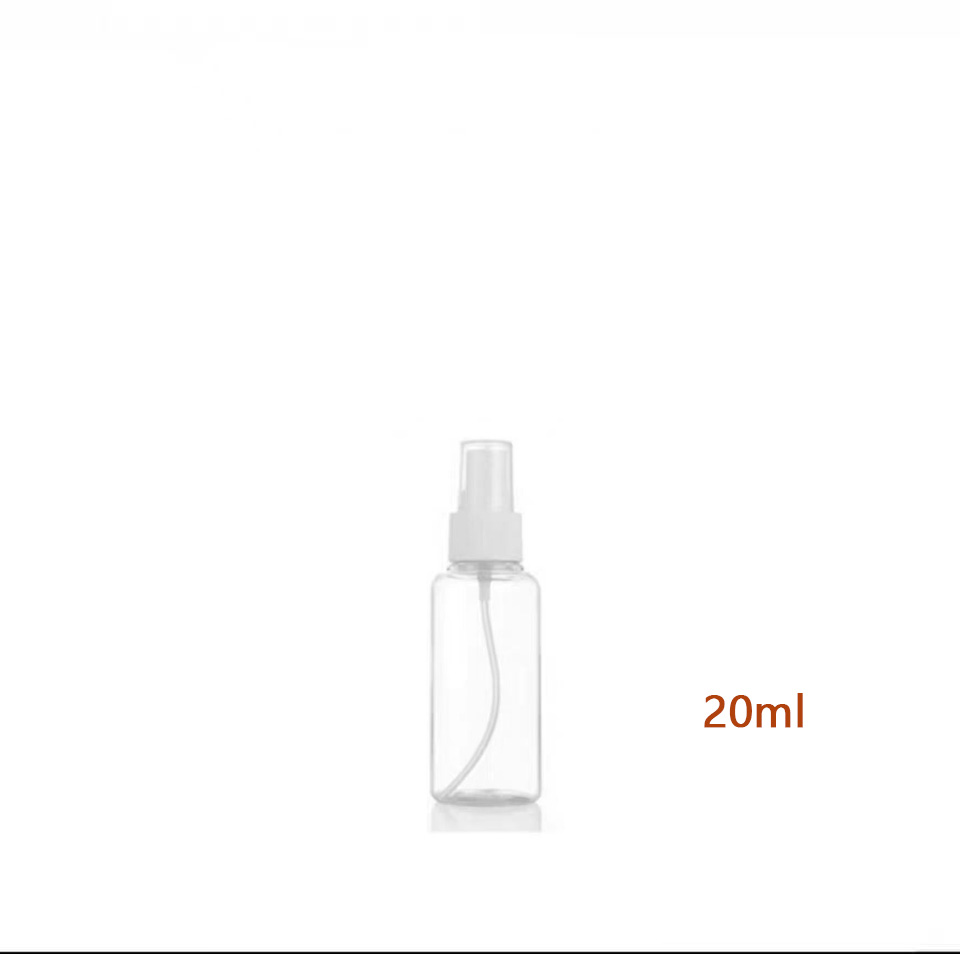Hervulbare Flessen Lege Spray Fles Transparante Plastic Parfumflesjes Mini Cosmetische Spray Fles Verstuiver 20/30/50 ML: Light Grey