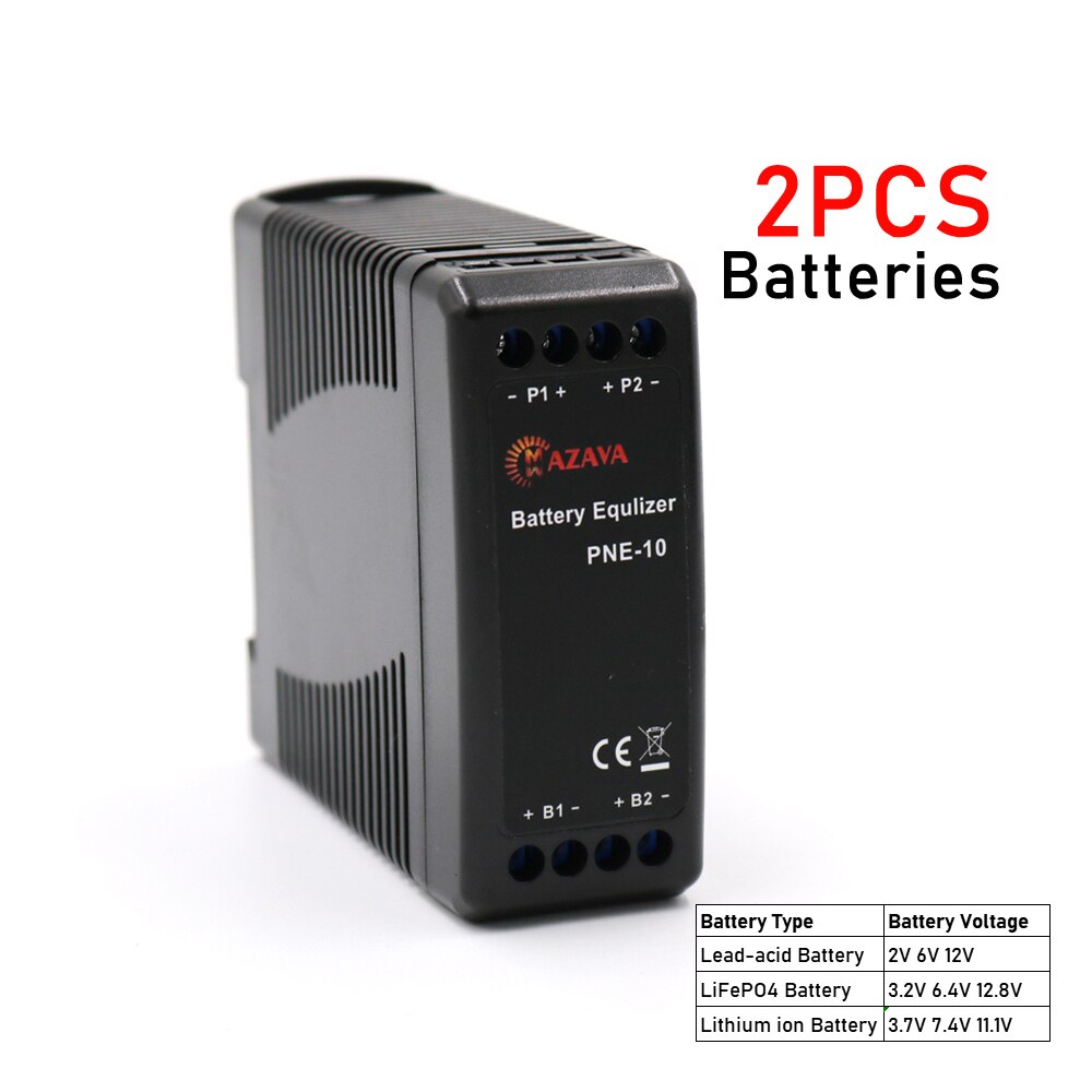 Jadeshay Batterijbalansmachine, 24 V, 2 x 12 V batterij, equalizer, voor loodzuurbatterij, HA01 oplader