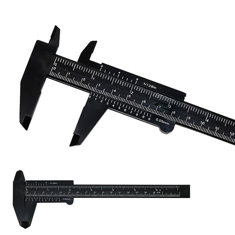 DIY Tool Woodworking Metalworking Plumbing Model Making 80mm 150mm Vernier Caliper Aperture Depth Diameter Measure Tool: 150mm black