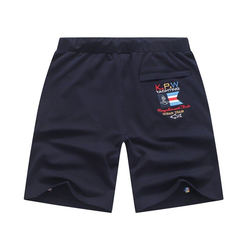 Sommarkläder set herr träningsoverall bomull tvådelade set träningsoveraller make sportkläder märke haj mans t-shirt shorts joggingbyxor