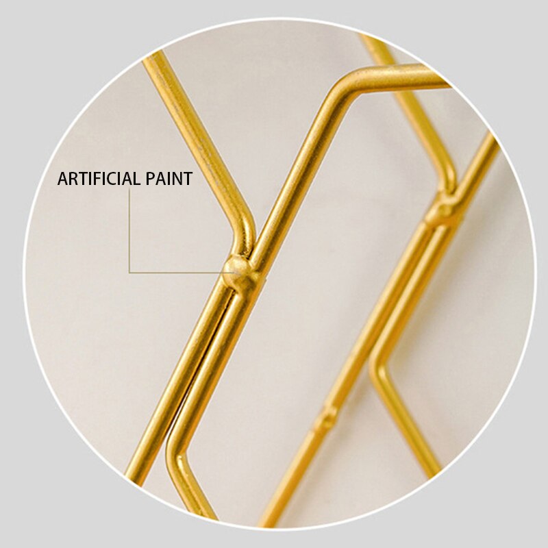 Best Wooden Gold Storage Racks Hanging Decor Storage Box Flower Pot House Storage Rack Wall Book Figurines Display Craft Shelves