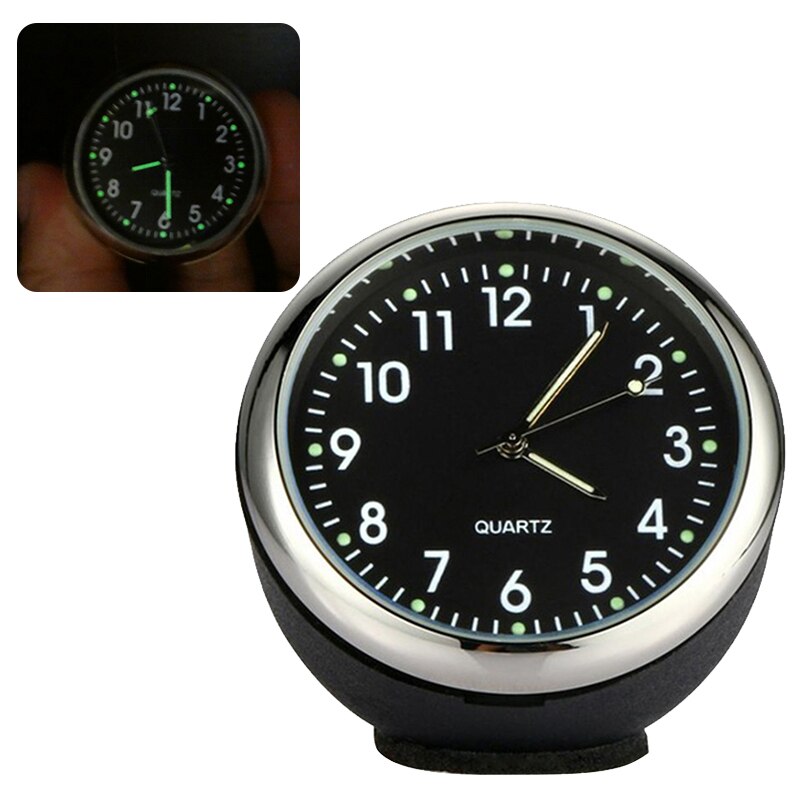 Mini Interior Car Auto Digital Clock Luminous Mechanics Quartz Watch Styling Car clock watch electronic watch time decoration