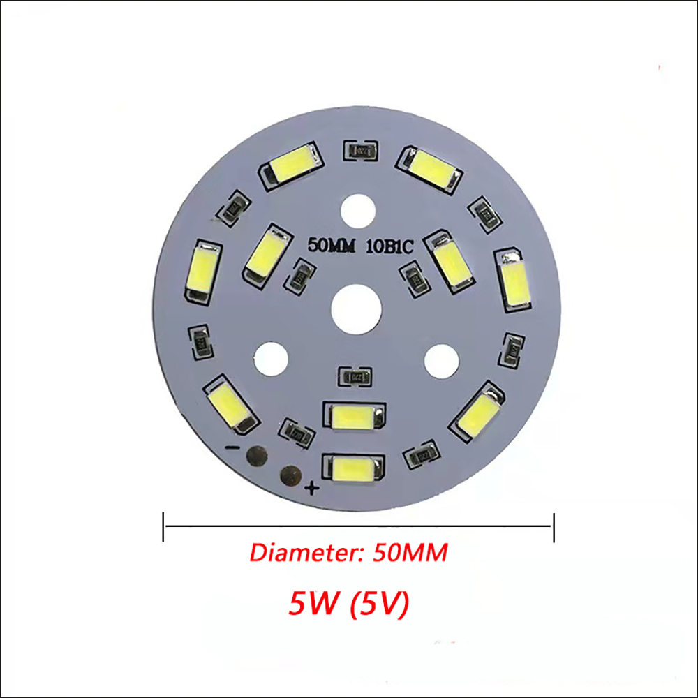 Placa de lámpara LED SMD5730 de 1 piezas, fuente de luz, cuentas de lámpara de un Color, luz blanca cálida, 1 w2w3w5w10w12w: Marfíl / 40 W