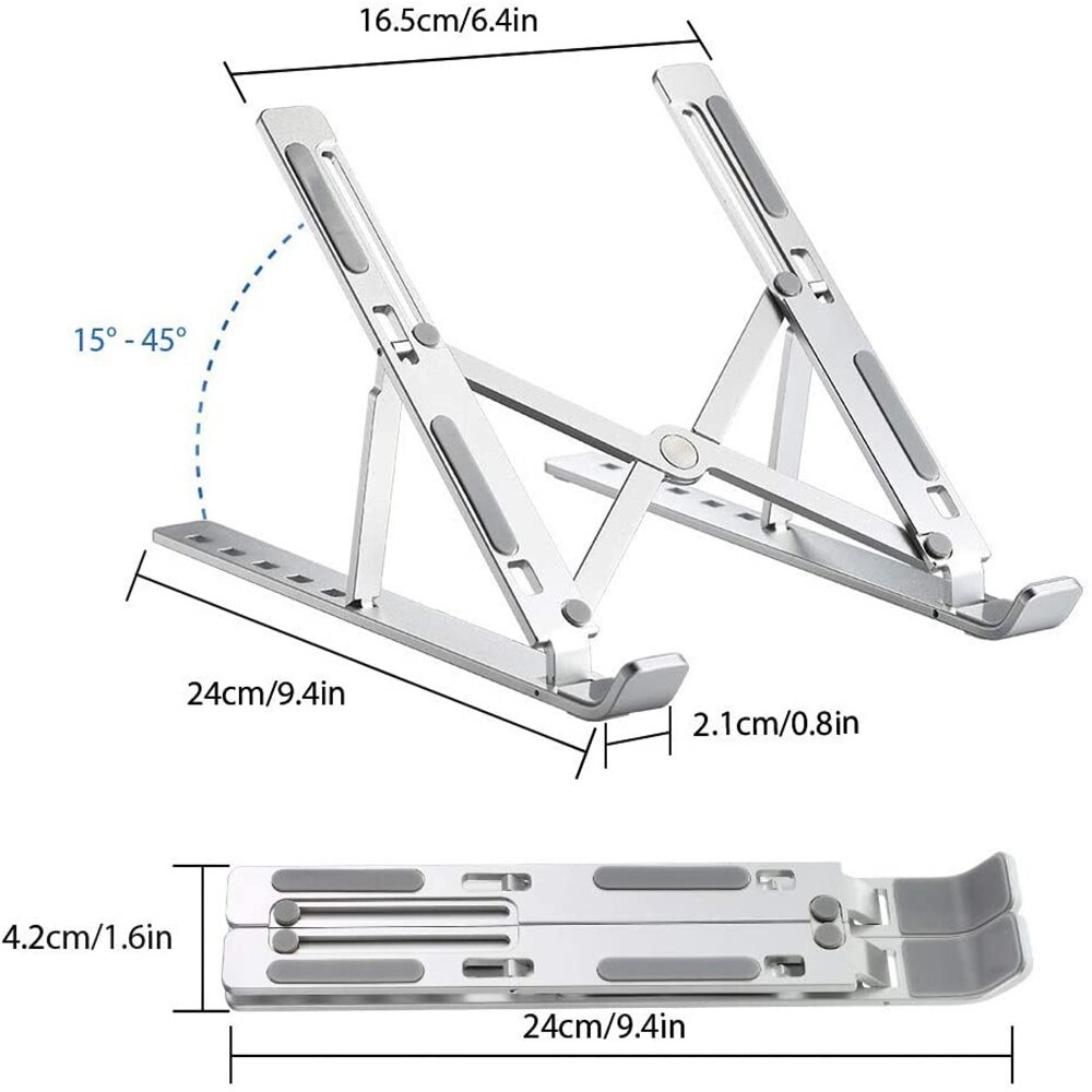 Portable Laptop Adjustable Stand Base Laptop Table Support Notebook Holder for Macbook Pro Computer Stand Tablet Bracket