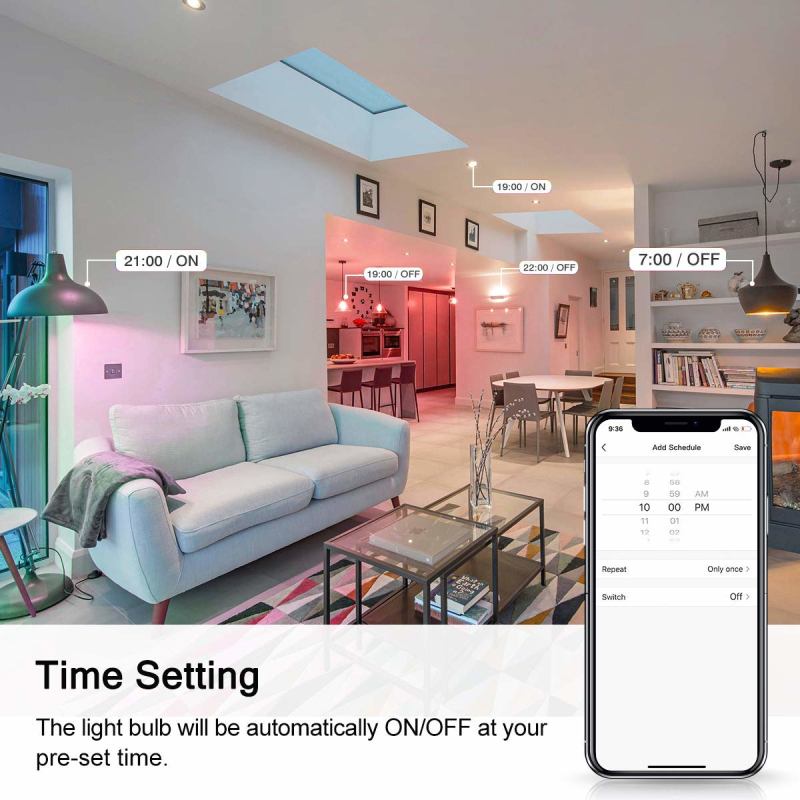 Wifi Smart Gu10 Led Lamp 220-240V 4W Rgb + Cct Spotlight Ewelink App Remote Smart home Control Werk Met Alexa Google Thuis