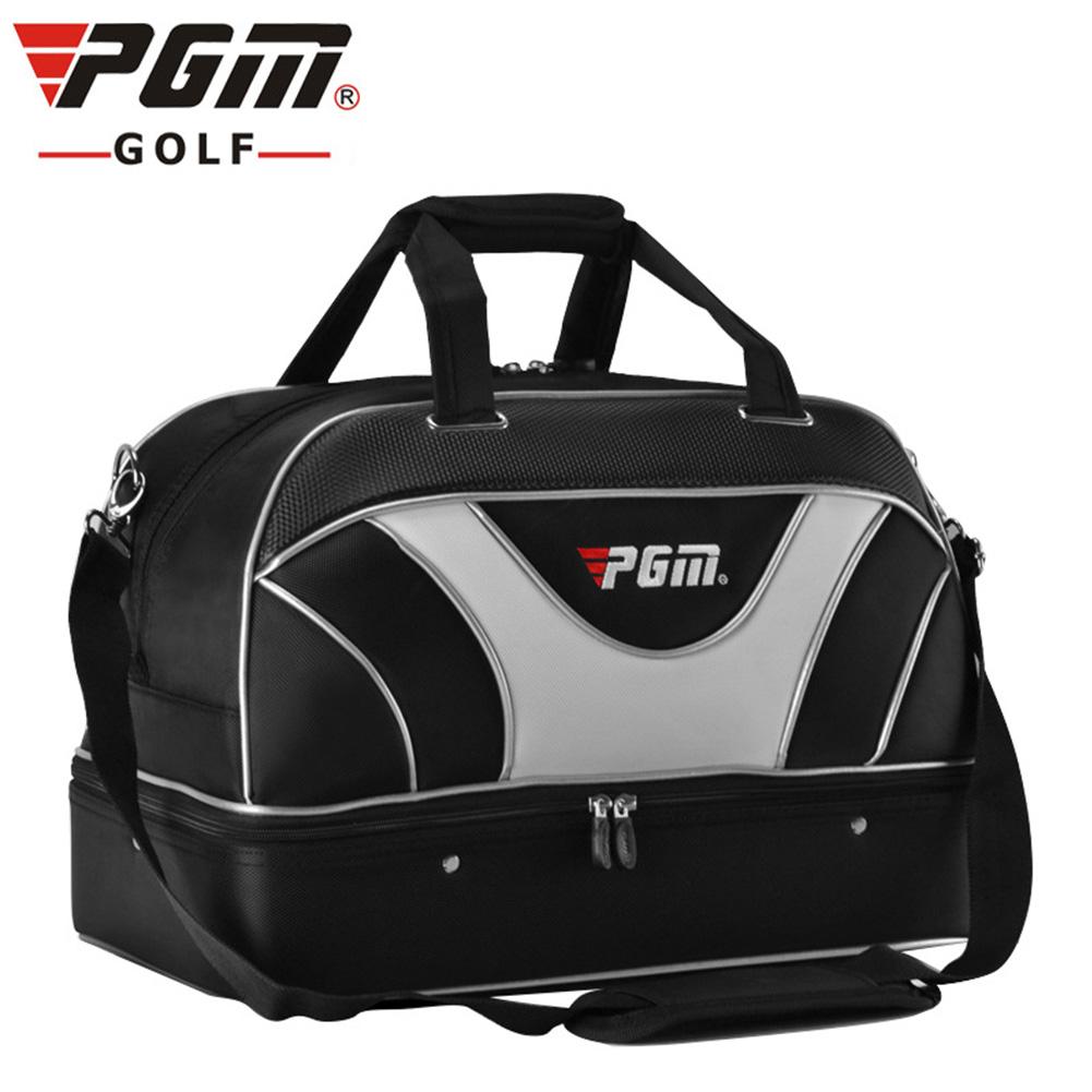 Golfklubba duffelväska stor vattentät träningsduffel dubbla lager för män kvinnor sport gym fitness kläder skor förvaringsväskor