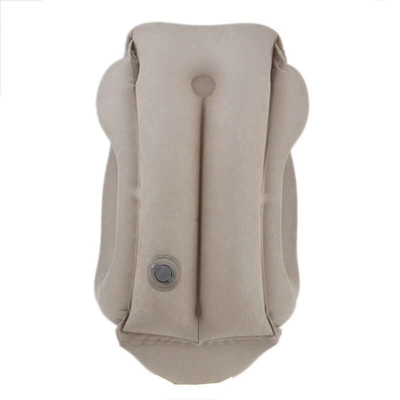 Oreiller d'air gonflable oreiller de voyage traversin d'air Frontal confortable sommeil avion voiture doux coussin voyage pliable coup cou oreiller