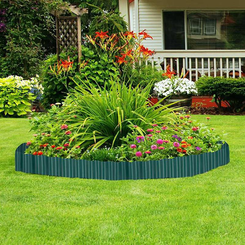 Plastic Garden Grass Lawn Edge Edging Border Fence Wall Driveway Roll Path Guardrail
