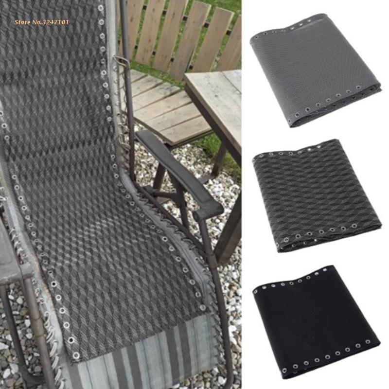 Silla de gravedad Universal, tela de repuesto reclinable plegable, transpirable, malla duradera, cubierta para tumbona de Patio al aire libre,