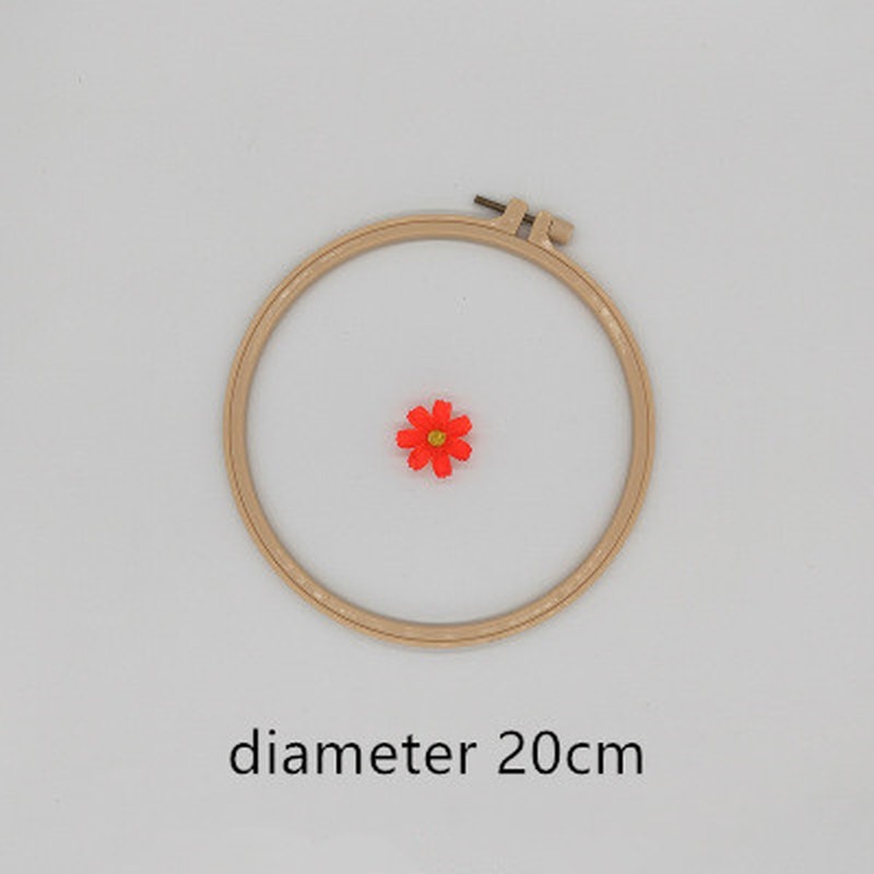 10-24 cm DIY Embroidery Hoop Tool Circle Round Frame Art Craft Cross Stitch Chinese Traditional Sewing Manual Tool