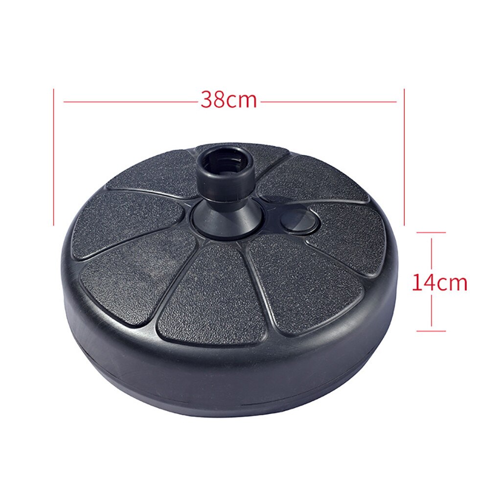 Durable Portable Outdoor Parasol Garden Umbrella Base Stand Round Patio Beach Garden Patio Umbrella Sun Shelter Accessory #T1G