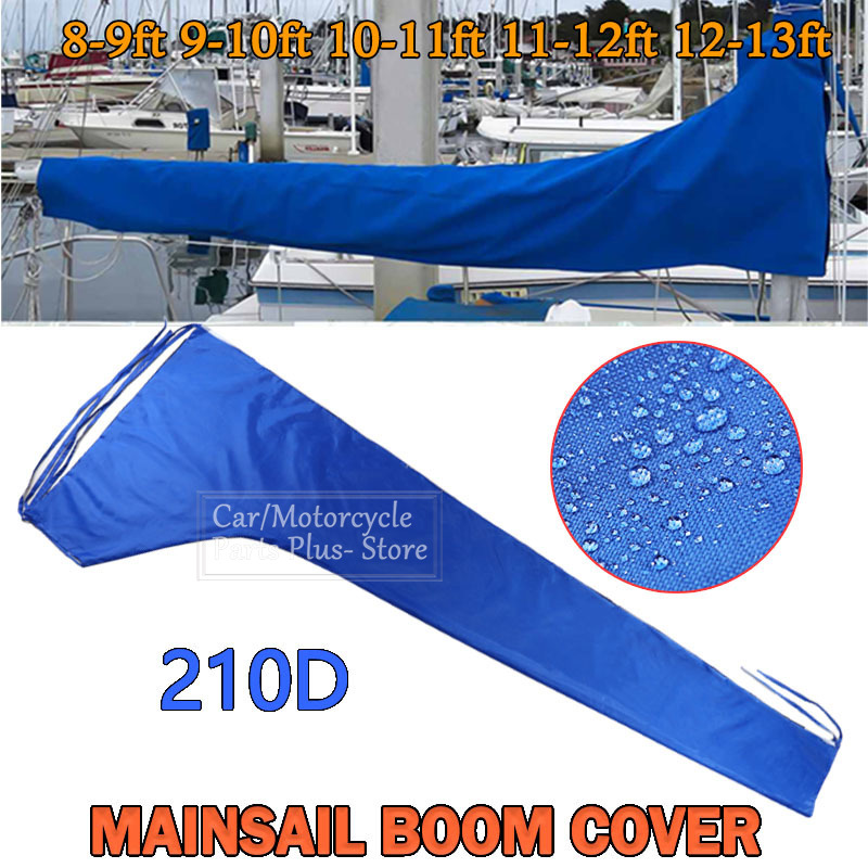 210D Mainsail Boom Cover Boot Cover Waterdicht Anti Uv Zonnescherm Stofdicht Boom Zeil Cover 8-9ft 9-10ft 10-11ft 11-12ft 12-13ft