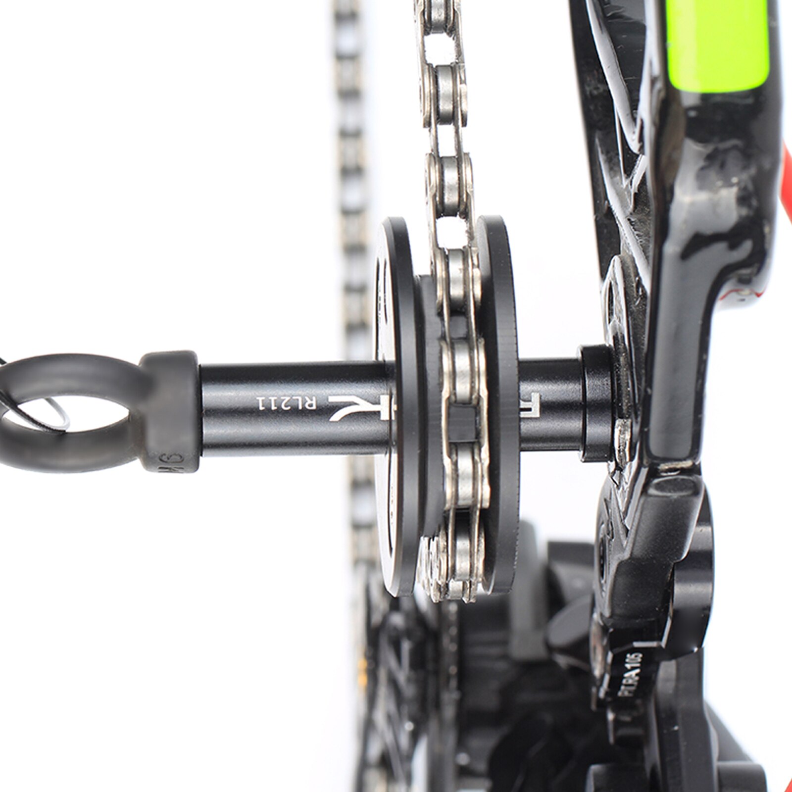 Support de chaîne de vélo factice, moyeu de bicyclette, axe traversant, moyeu à dégagement rapide