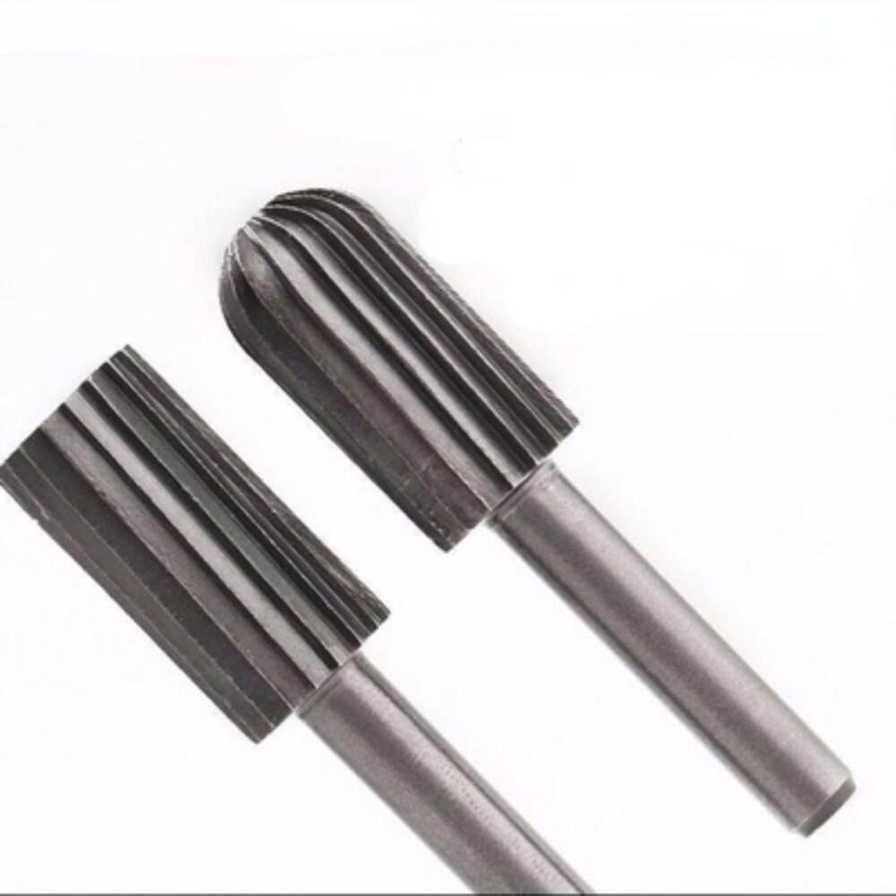 6 Piece Set of Hard High Speed Steel Rotary File/ Rotary Engraving Knife / Special-shaped File Grinding Head/ Polished Wood File