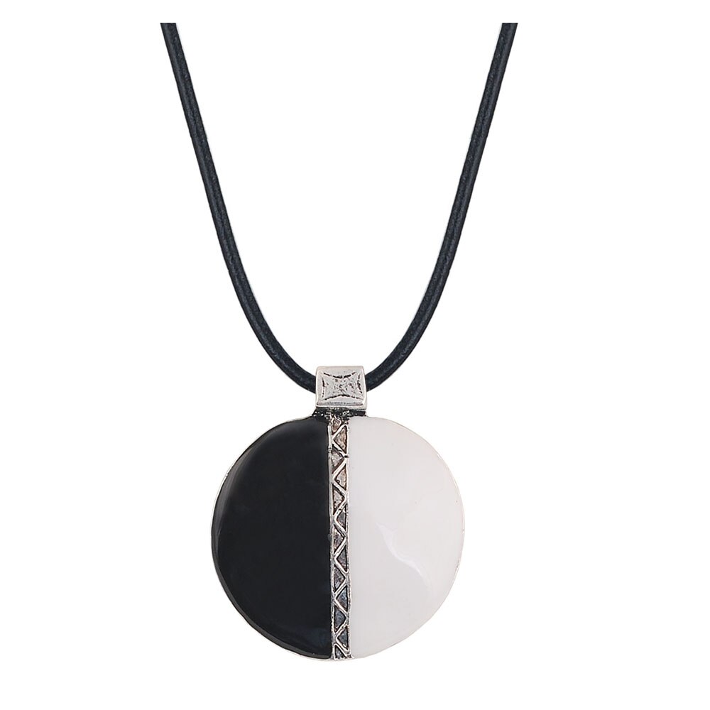 Collier rond en émail pour femmes, accessoires de bijoux de fête Style Steampunk