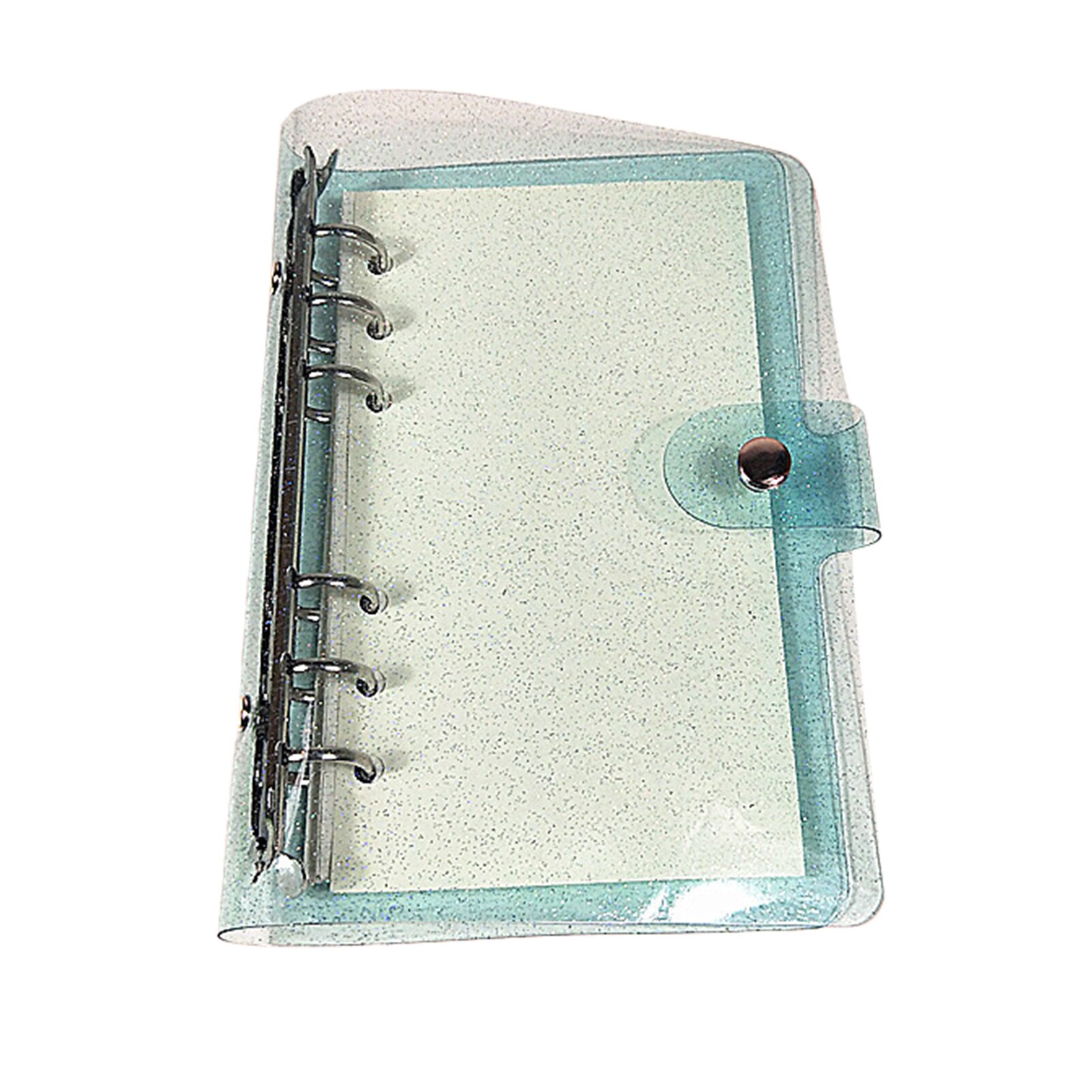 A6 Office Portable PVC Daily Planner School Supplies Transparent Loose Leaf Protector Binder Cover File Folder Home Notebook