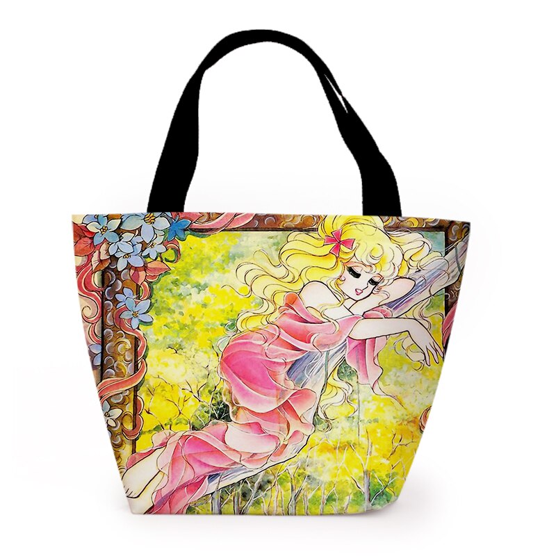Dame Georgie mittagessen tasche nette Mehrfarbige frauen hand pack thermische frühstück box tragbare picknick reisetasche: 14