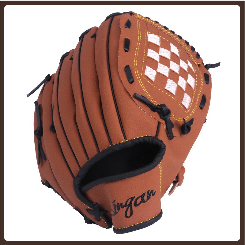 Verknüpfungen Hand Baseball Handschuhe Männer Zubehör freundlicher Baseball Handschuh Ausbildung weicher Ball Beisebol E Softballs weicher Ball Ausbildung