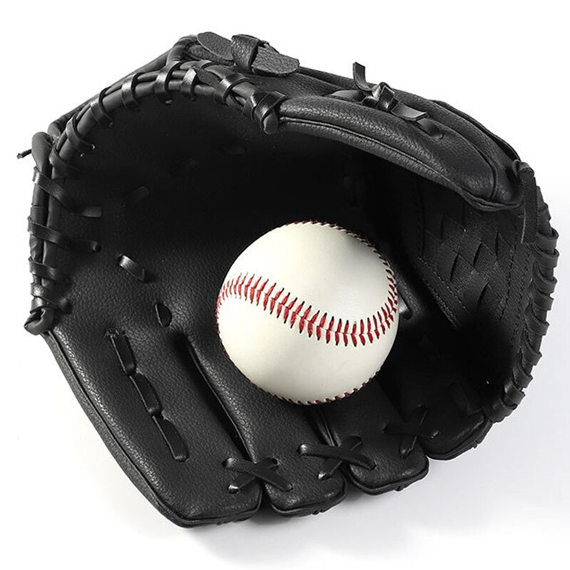 Udendørs sport to farver baseball handske softball træningsudstyr størrelse 11.5/12.5 venstre hånd til voksen mand kvinde baseball handske