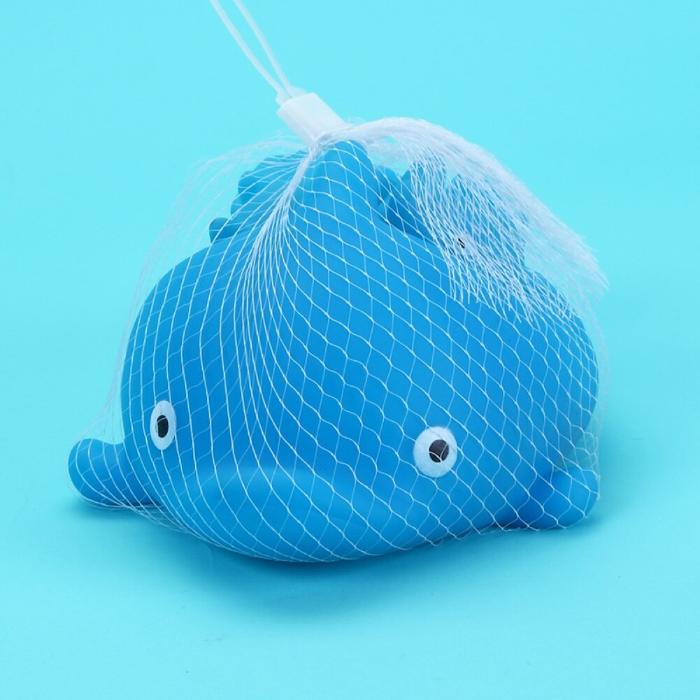 4 stuks schattige waterspray float dolfijn badkamer spel baby bad knijp speelgoed piepend bad speelgoed voor baby bad speelgoed