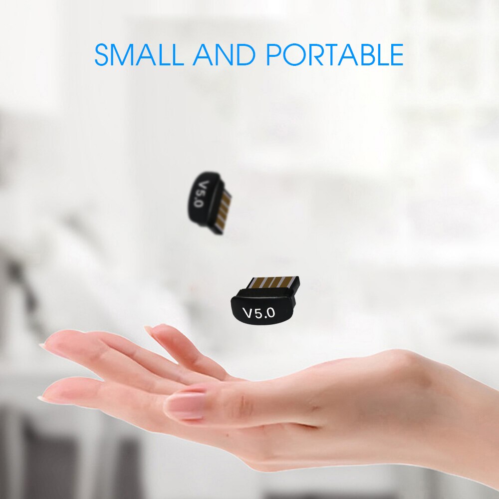 Bluetooth Adapter USB Bluetooth 5.0 PC Adapter USB Bluetooth Dongle for Computer Bluetooth 5.0 Music Receiver Transmitter