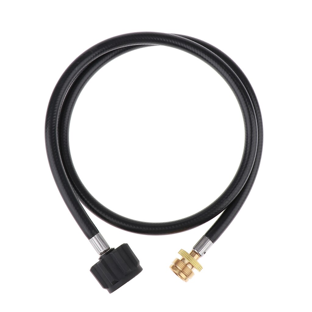 3.94FT RV Connection Hose, RV Propane Quick Connect Hose for Burner Grill, Camp Chef Stove, Blackstone Griddle, QCC Connector
