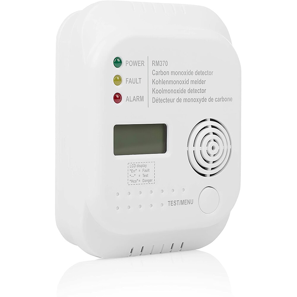 Carbon Monoxide Detector Household CO Smart Sensor Gas Analyzer High Sensitivity Exceed Alarm Meter Honeycomb Coal Soot Smoke