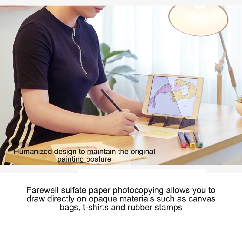 Optical Drawing Board Easy Tracing Drawing Sketching Tool Sketch Drawing Board Optical Picture Book Painting Artifact Sketching