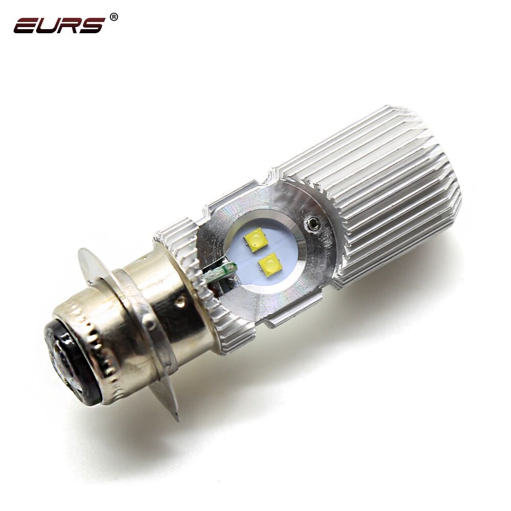 Euroa 1 kpl  h4 hs1 h6 h6m ba20d led moottoripyörän ajovalon polttimo sumuvalo hi lo lamppu mönkijä skootteri tarvikkeet moto sähköauto valo