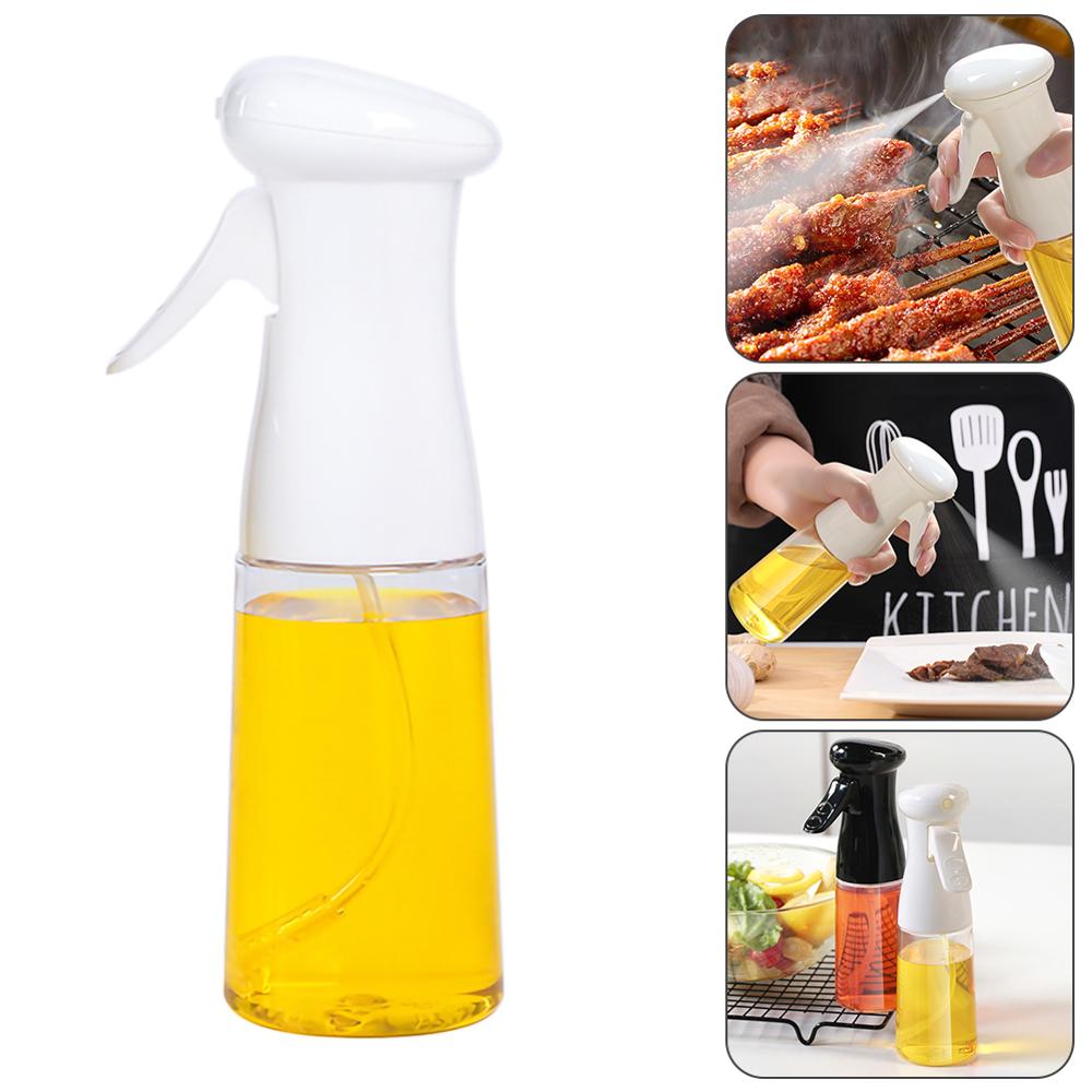 Fuel Injection Bottle Plastic Oil Injection Bottle Leak-proof Oil Pot: White