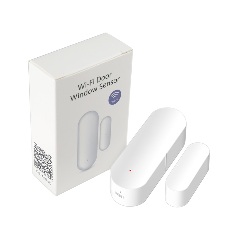 Wifi deur raam sensor detectie beveiligingsalarm deur/raam open herinnering sensor voor google home alexa voor tuya