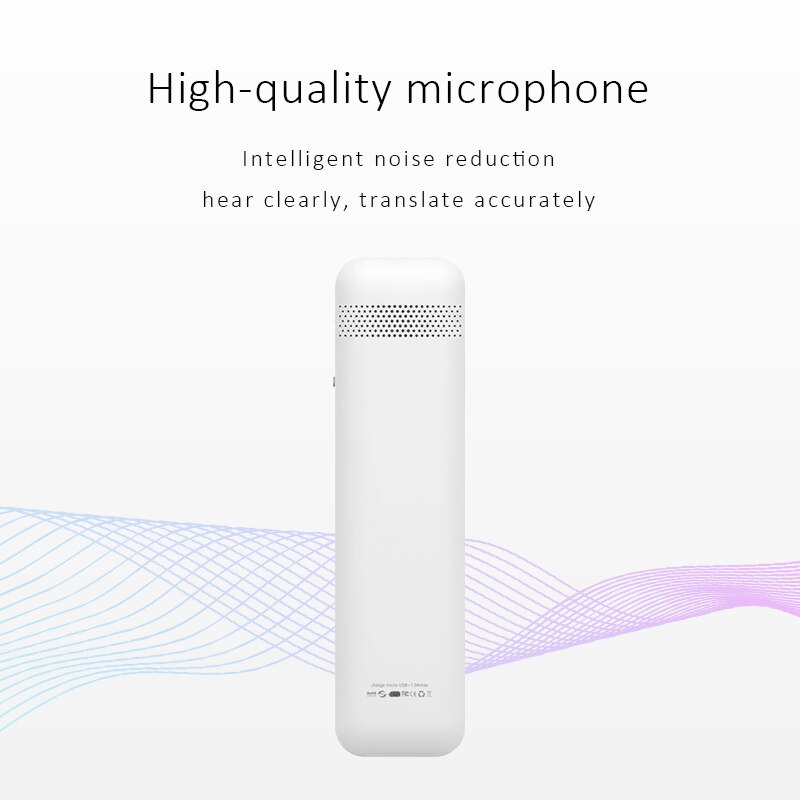 AI Assistant T6 Voice Instant Translator WiFi 40 languages Intelligent HD Switch Simultaneous Translator APP Translation Stick