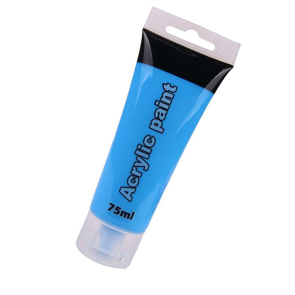 Tube de peinture acrylique 75ML étanche enfant dessin Graffiti sur
