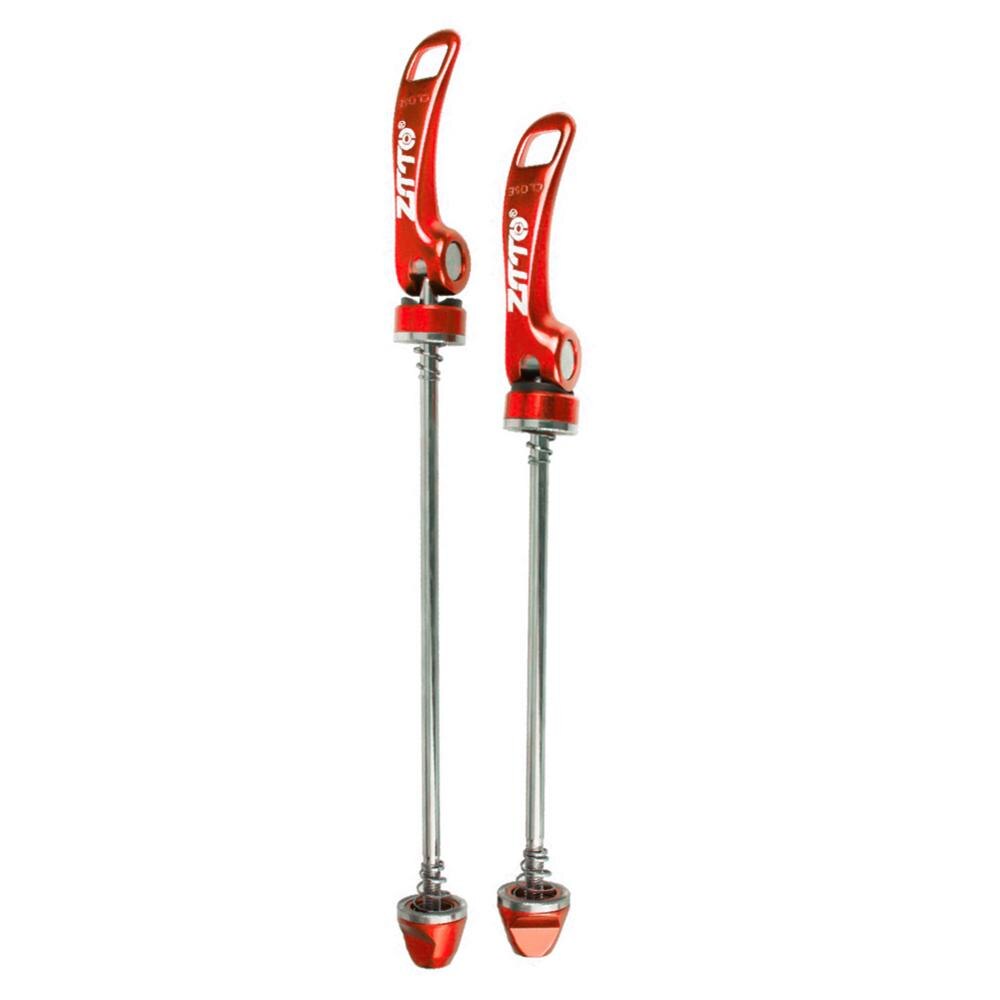 157/210mm moyeu léger brochettes rapides vélo dégagement rapide levier de brochette pour vtt route vélo roue pièces de rechange durables: YL202064-RD1