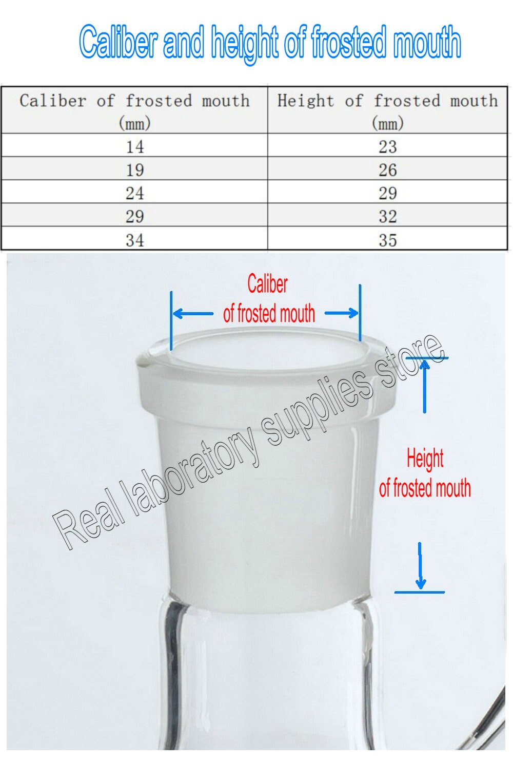 1pcs 50ml to 2000ml Lab Glass Chromatography Solvent Reservoir Cushion Ball Standard Joint chromatography column storage ball