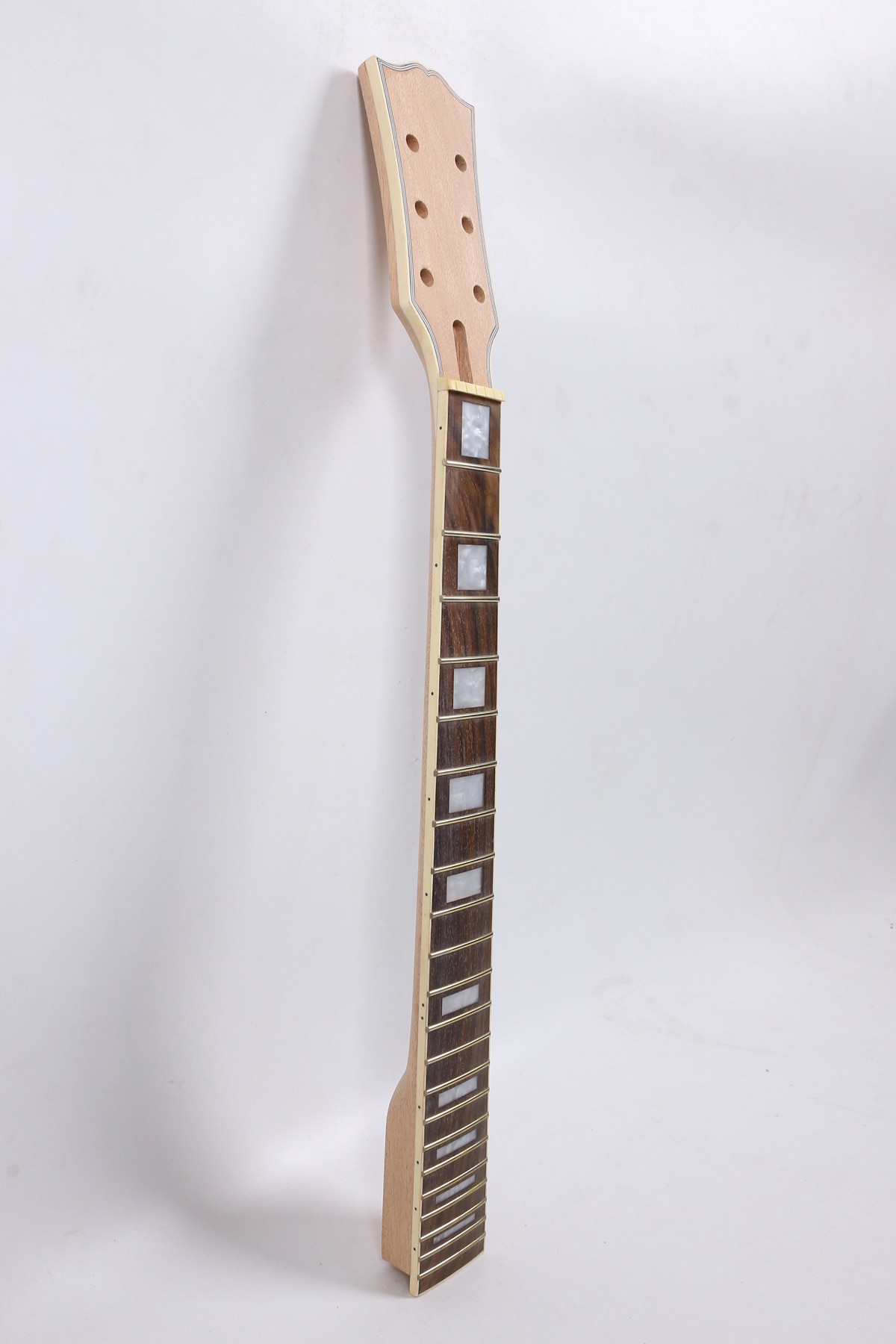 Mástil de guitarra eléctrica de caoba y palisandro, diapasón 22 trastes, 24,75 pulgadas, # XLP3
