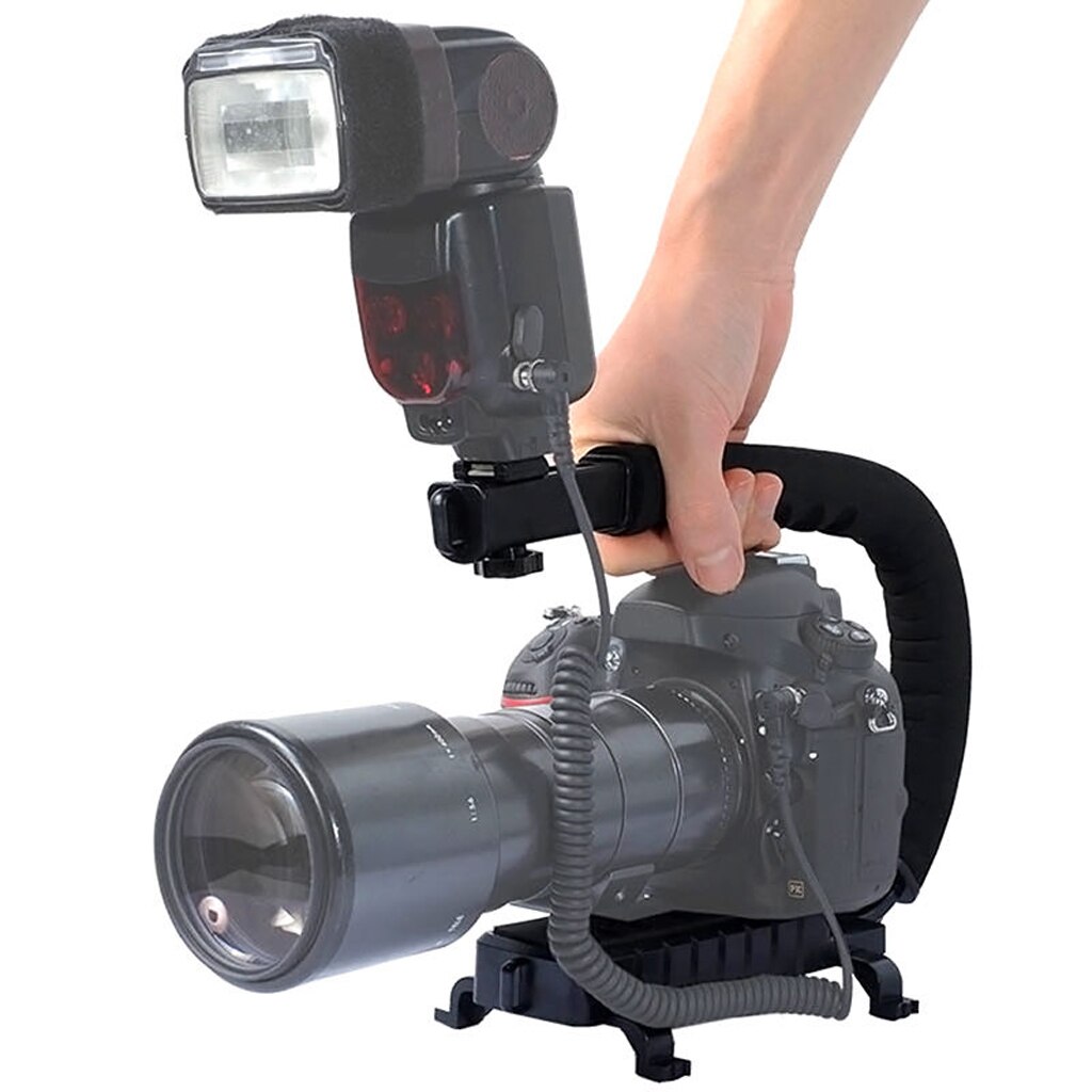 Electronic Accessories Video Stand Stabilizer C Shape Hand Grip For Camera