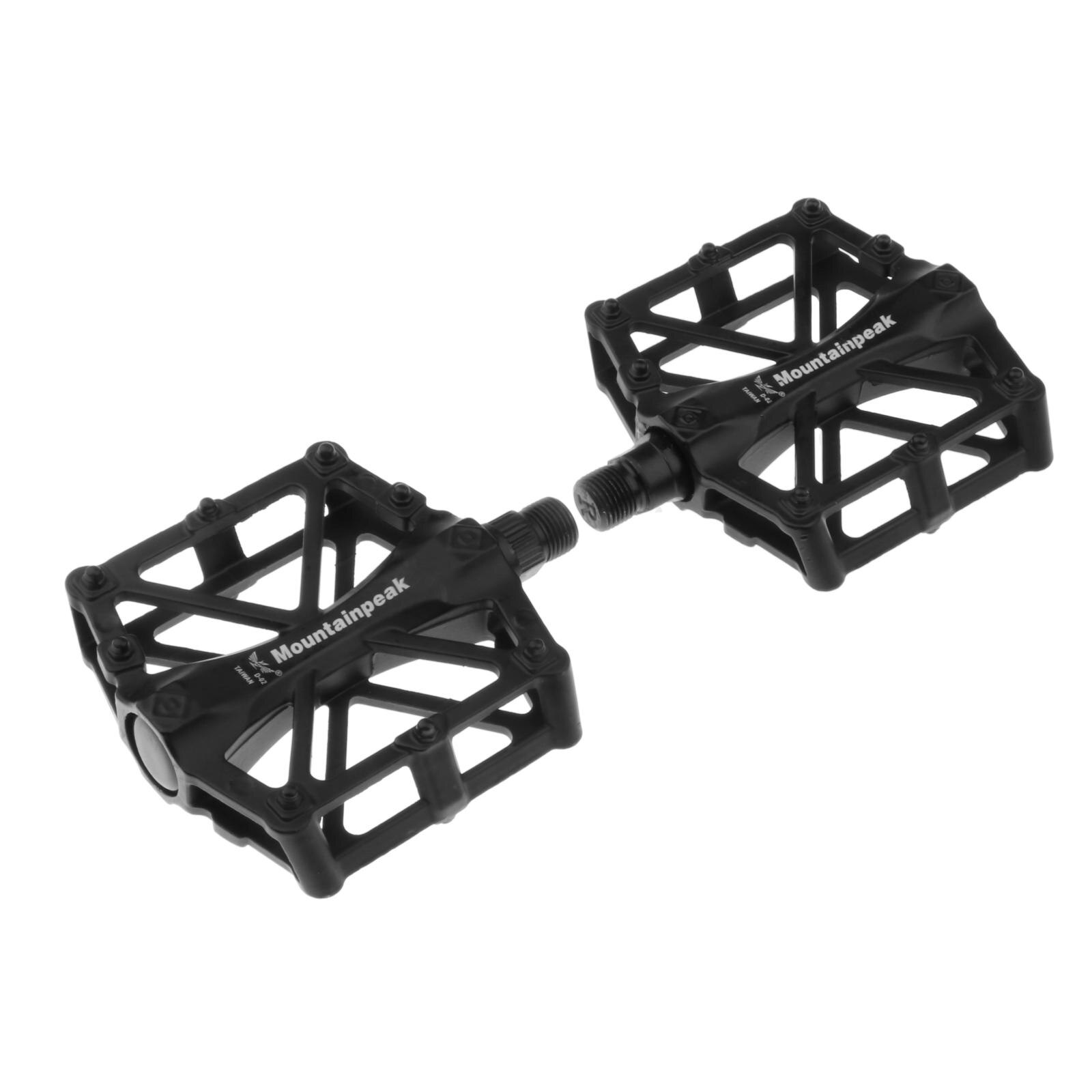 Non-Slip Mountain Bike Pedals,Ultra Strong Wide Flat Platform 9/16" Sealed Bearings for Road BMX MTB Bike