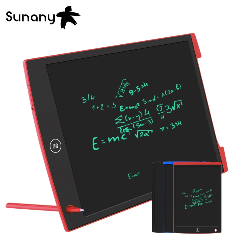 Sunany 12" LCD Writing Tablet Portable ultra-thin Handwriting Pads Writing Board Message Graphics Board for Children