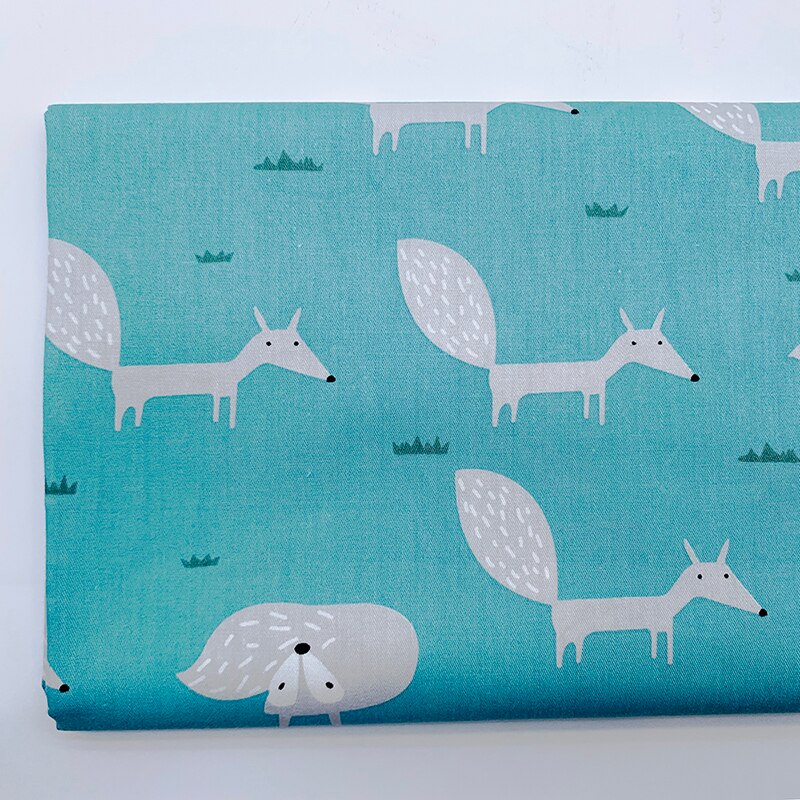 25x20CM 6 pcs/Set Multi Purpose Cartoon Cotton Patchwork Cloth DIY Sewing Craft Nordic Style Fabric for Household Nice