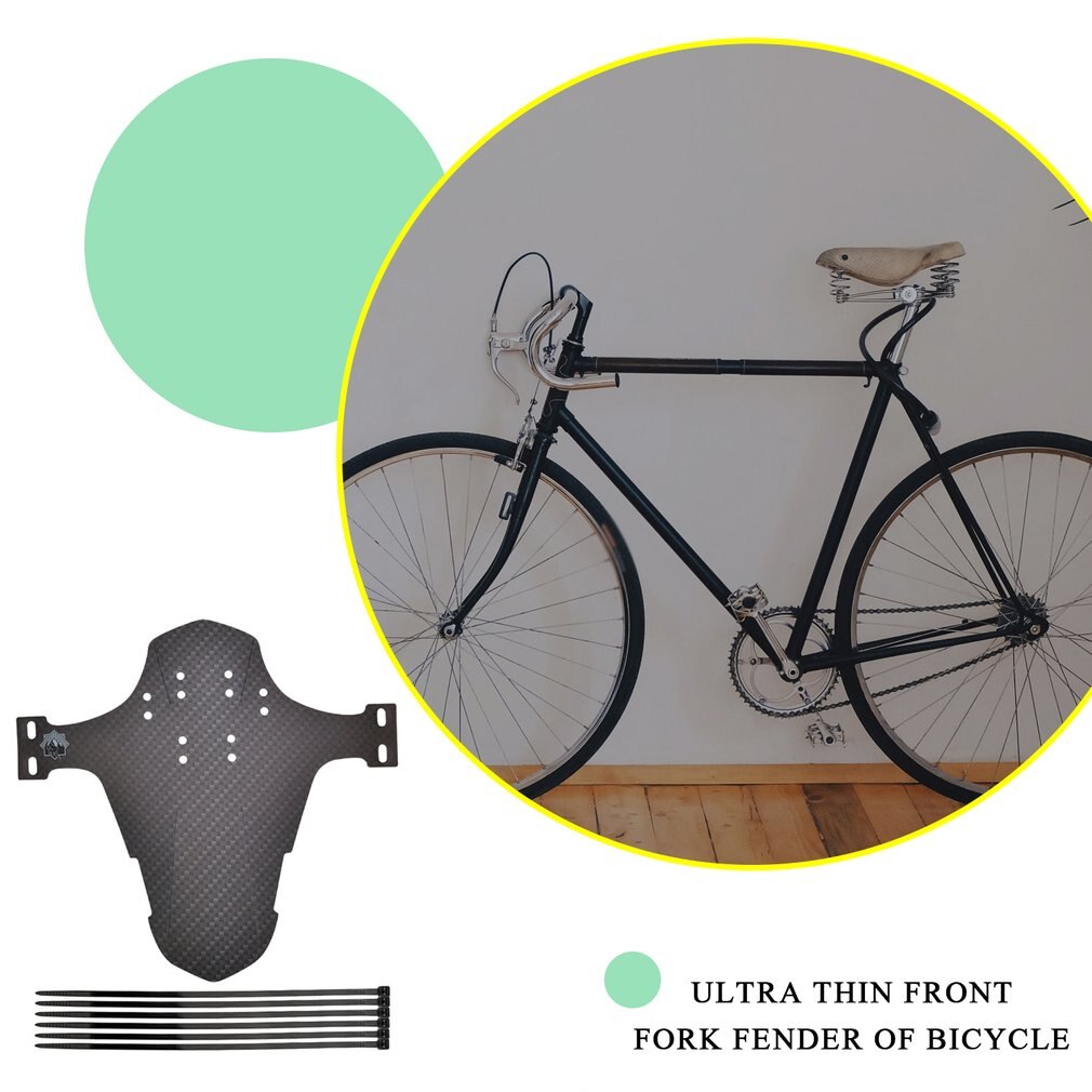 Garde-boue de vélo, robuste et Durable, Compact, fourche avant Ultra-mince, pratique pour vélo de montagne, protection contre la pluie