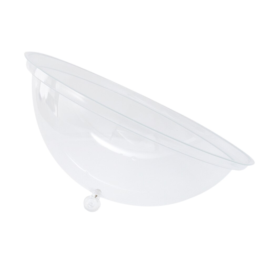 1Pc Acrylic Round Food Cover Durable Food Tent Food Insulation Lid for Home Bread Dessert Dish Transparent (8-inch 21c