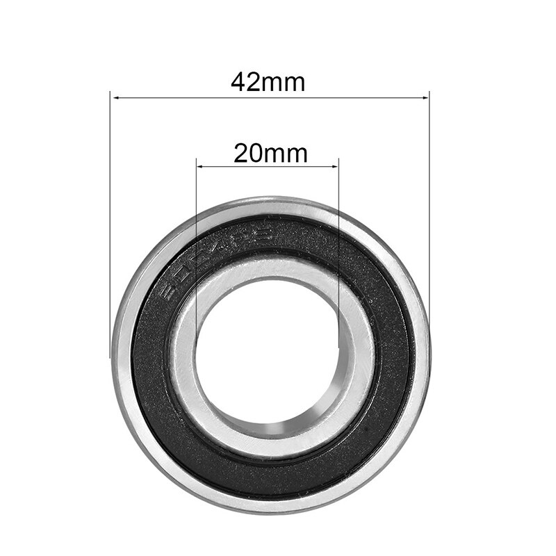 1pcs/lot 6004RS Motor Grade Deep Groove Ball Rolling Bearings 6004-RS 6004RS 20*42*12mm 20*42*12 Bearing Steel