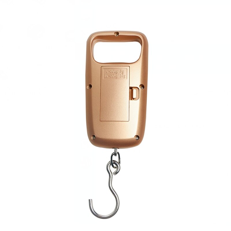 50KG Digital Hanging Scale Double Precision Portable Electronic Pocket Scale Hanging Luggage Weighing Steelyard WeiHeng Scale