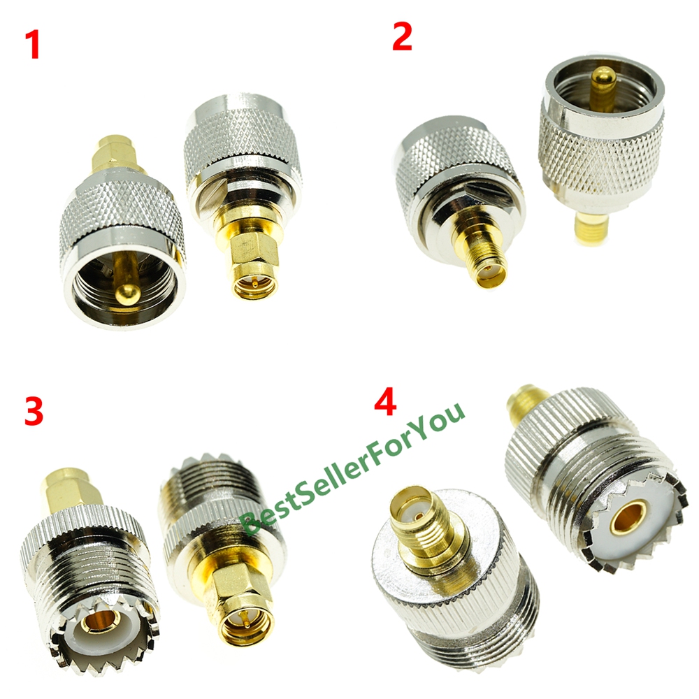 1 kpl sma uros naaras uhf  pl259 uros naaras  so239 liitin rf sovitin liitin radio