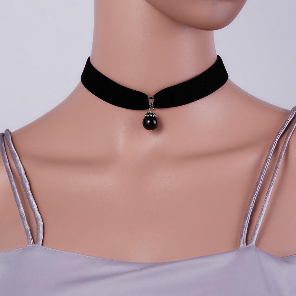 Choker Ketting Zwart Kant Fluwelen Strip Vrouw Kraag Partij Sieraden Ketting Handgemaakte Lederen Touw Sneeuwvlok Ster Sleutelbeen Keten